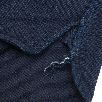 Momotaro Heavyweight Indigo Dobby Sashiko Shirt