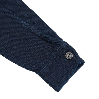 Momotaro Heavyweight Indigo Dobby Sashiko Shirt