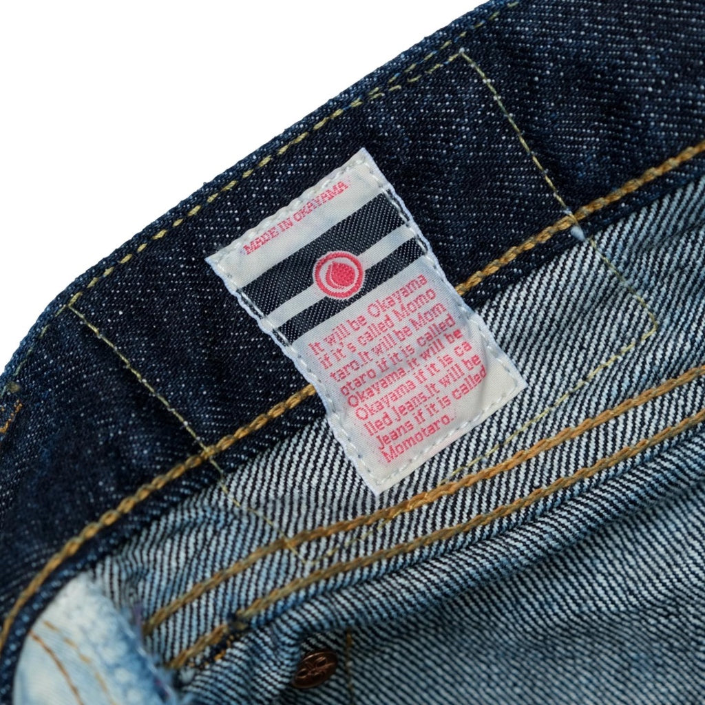 Momotaro Vintage Label 0201 (Slim Straight) - Okayama Denim