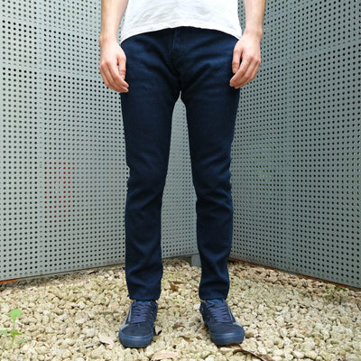 Momotaro Indigo Dyed GTB Sashiko Pants (Narrow Tapered)