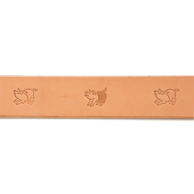 Studio D'Artisan B-82 Leather Belt (Natural) - Okayama Denim Accessories - Selvedge