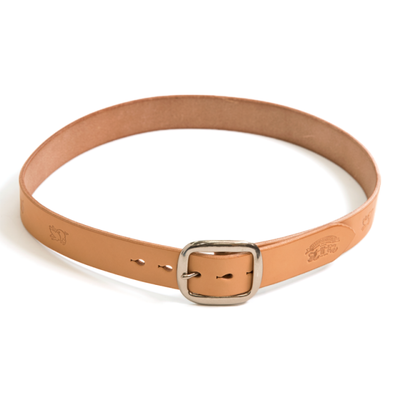 Studio D'Artisan B-82 Leather Belt (Natural) - Okayama Denim Accessories - Selvedge