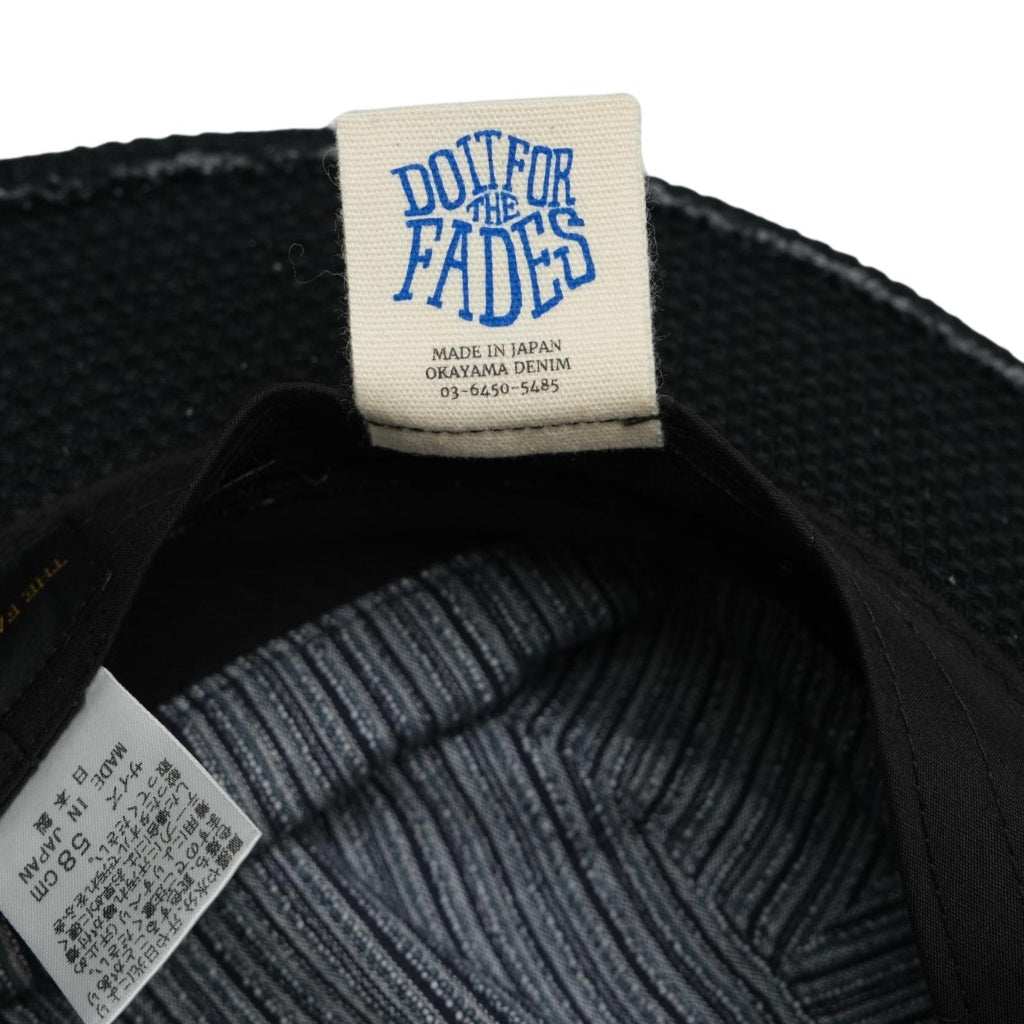 OD+FM Black Sashiko Adventure Hat
