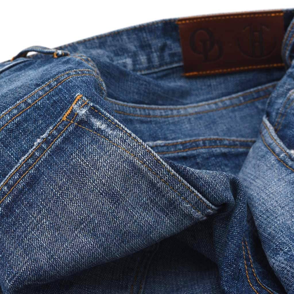OD+JB 16.5oz. Distressed Selvedge - Okayama Denim Jeans - Selvedge