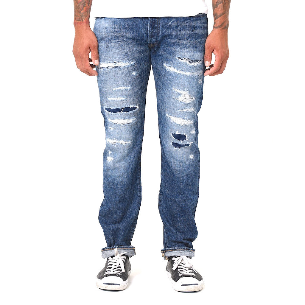 OD+JB 16.5oz. Distressed Selvedge - Okayama Denim Jeans - Selvedge