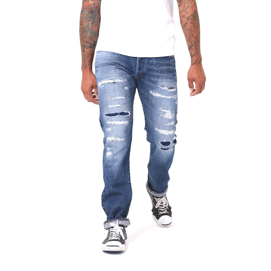 OD+JB 16.5oz. Distressed Selvedge - Okayama Denim Jeans - Selvedge