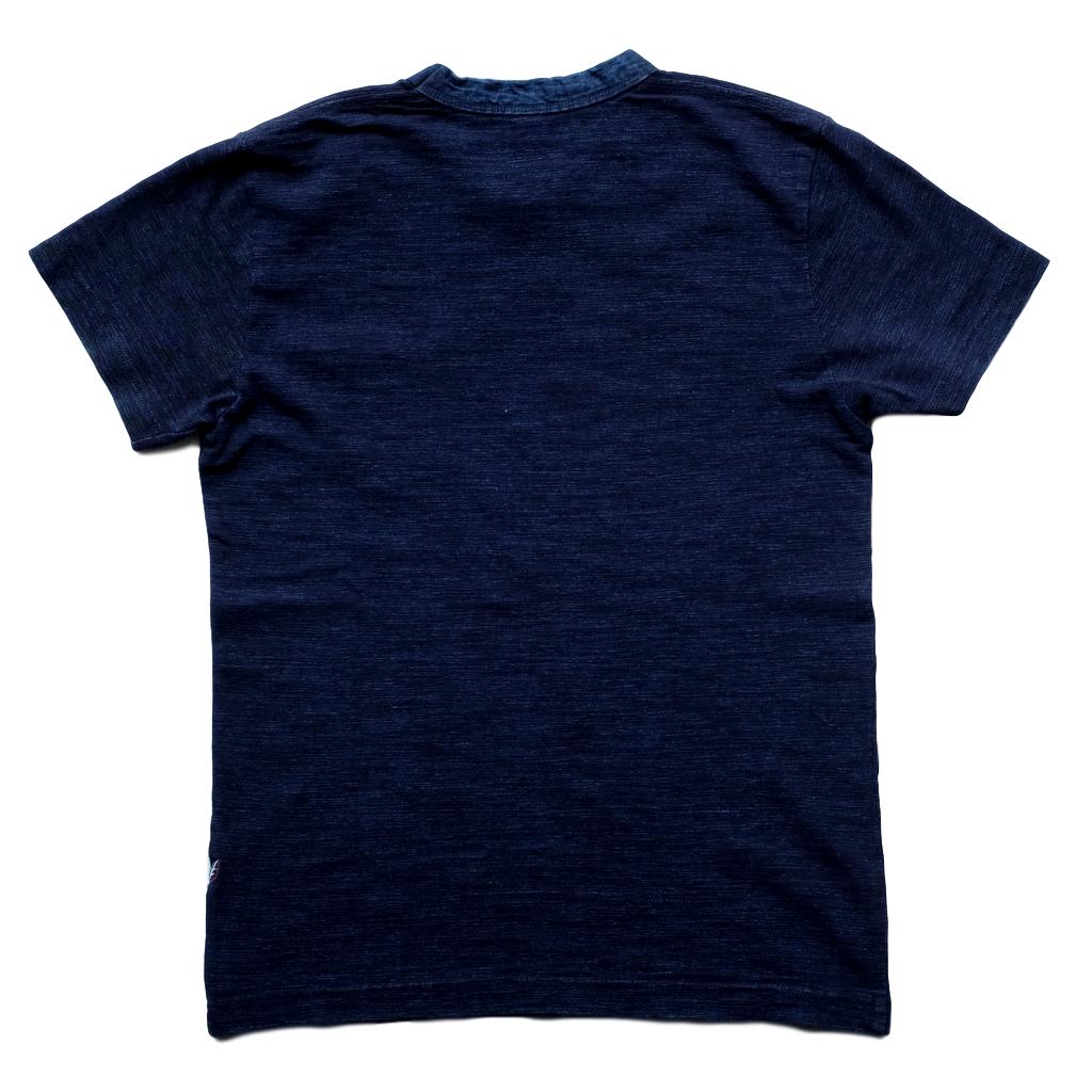 Pure Blue Japan Indigo Slub Pocket Tee