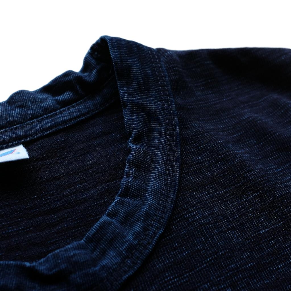 Pure Blue Japan Indigo Slub Pocket Tee