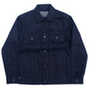 ODJB008 18oz. "Midnight Slub" Type 3 Selvedge Denim Jacket - Okayama Denim Jacket - Selvedge