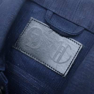 ODJB008 18oz. "Midnight Slub" Type 3 Selvedge Denim Jacket - Okayama Denim Jacket - Selvedge