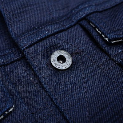 ODJB008 18oz. "Midnight Slub" Type 3 Selvedge Denim Jacket - Okayama Denim Jacket - Selvedge