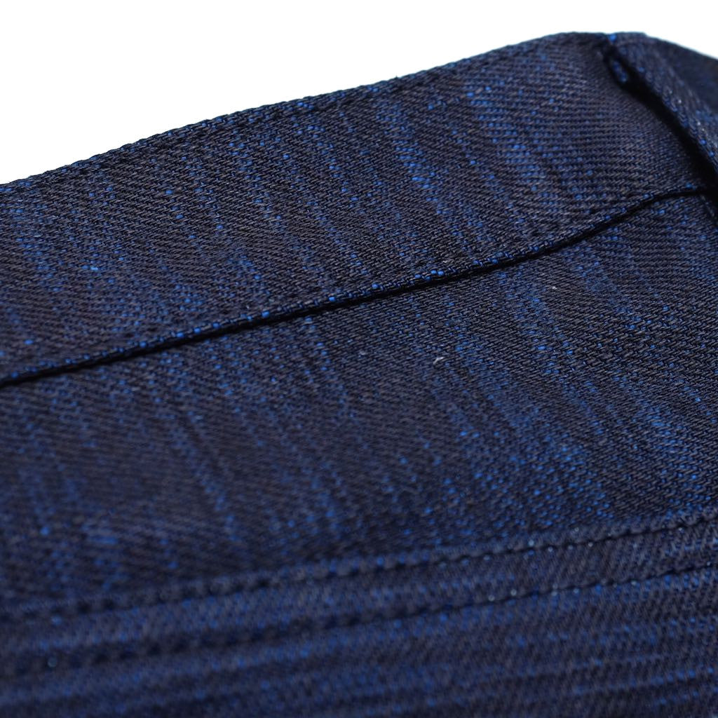 ODJB001 18oz. "Sapphire Slub" Selvedge Jeans (High Tapered) - Okayama Denim Jeans - Selvedge