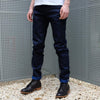 ODJB001 18oz. "Sapphire Slub" Selvedge Jeans (High Tapered) - Okayama Denim Jeans - Selvedge