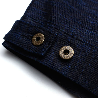 ODJB002 18oz. "Sapphire Slub" Type 2 Selvedge Denim Jacket - Okayama Denim Jacket - Selvedge