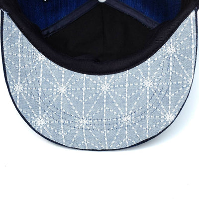 ODJB003 18oz. "Sapphire Slub" Baseball Cap - Okayama Denim Accessories - Selvedge