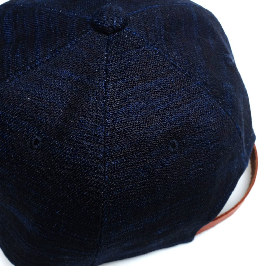 ODJB003 18oz. "Sapphire Slub" Baseball Cap - Okayama Denim Accessories - Selvedge