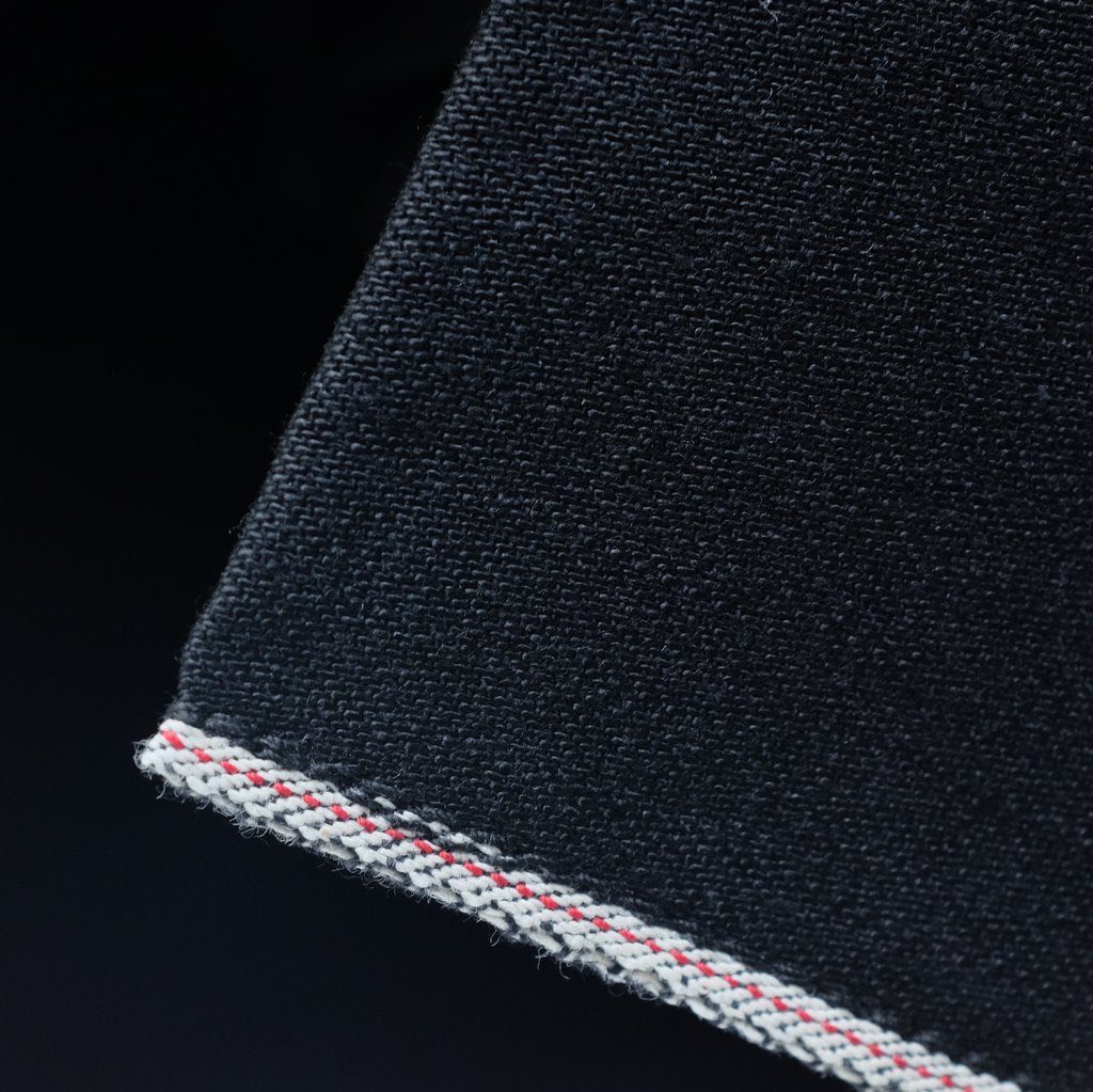 ODJB007 18oz. "Midnight Slub" Indigo x Indigo Selvedge Jeans (High Tapered) - Okayama Denim Jeans - Selvedge