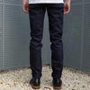 ODJB007 18oz. "Midnight Slub" Indigo x Indigo Selvedge Jeans (High Tapered) - Okayama Denim Jeans - Selvedge