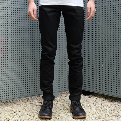 ODJB009 "Blackout 2.0" Selvedge Jeans (Slim Tapered) - Okayama Denim Jeans - Selvedge