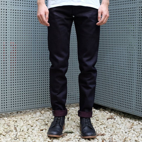 ODJB010 18oz. "Wine Weft" Selvedge Jeans (High Tapered)