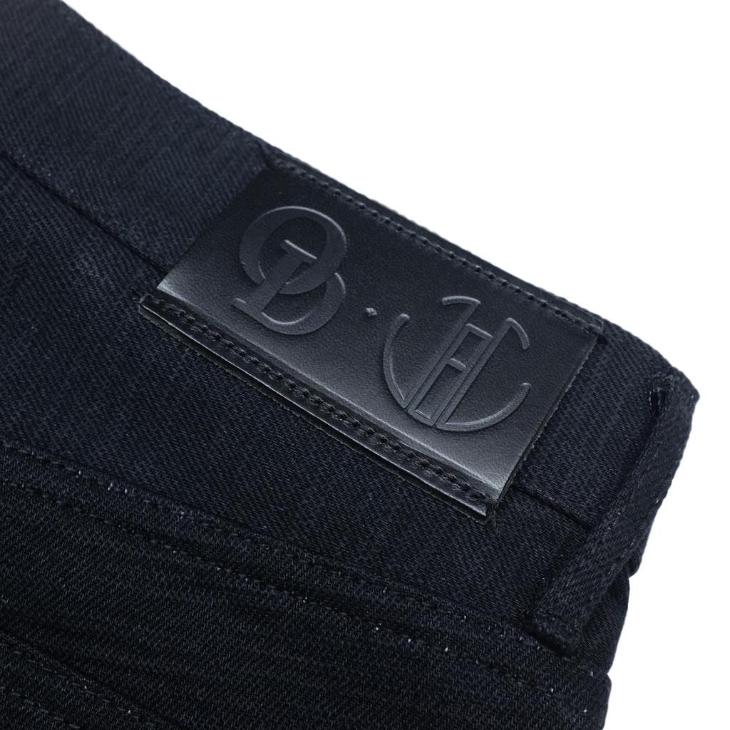 ODJB011 18oz. "Blackout 3.0" Selvedge Jeans (High Tapered) - Okayama Denim Jeans - Selvedge