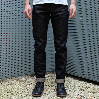 ODJB014 14oz. "Sand Slub" Broken Twill Selvedge Jeans (High Tapered) - Okayama Denim Jeans - Selvedge