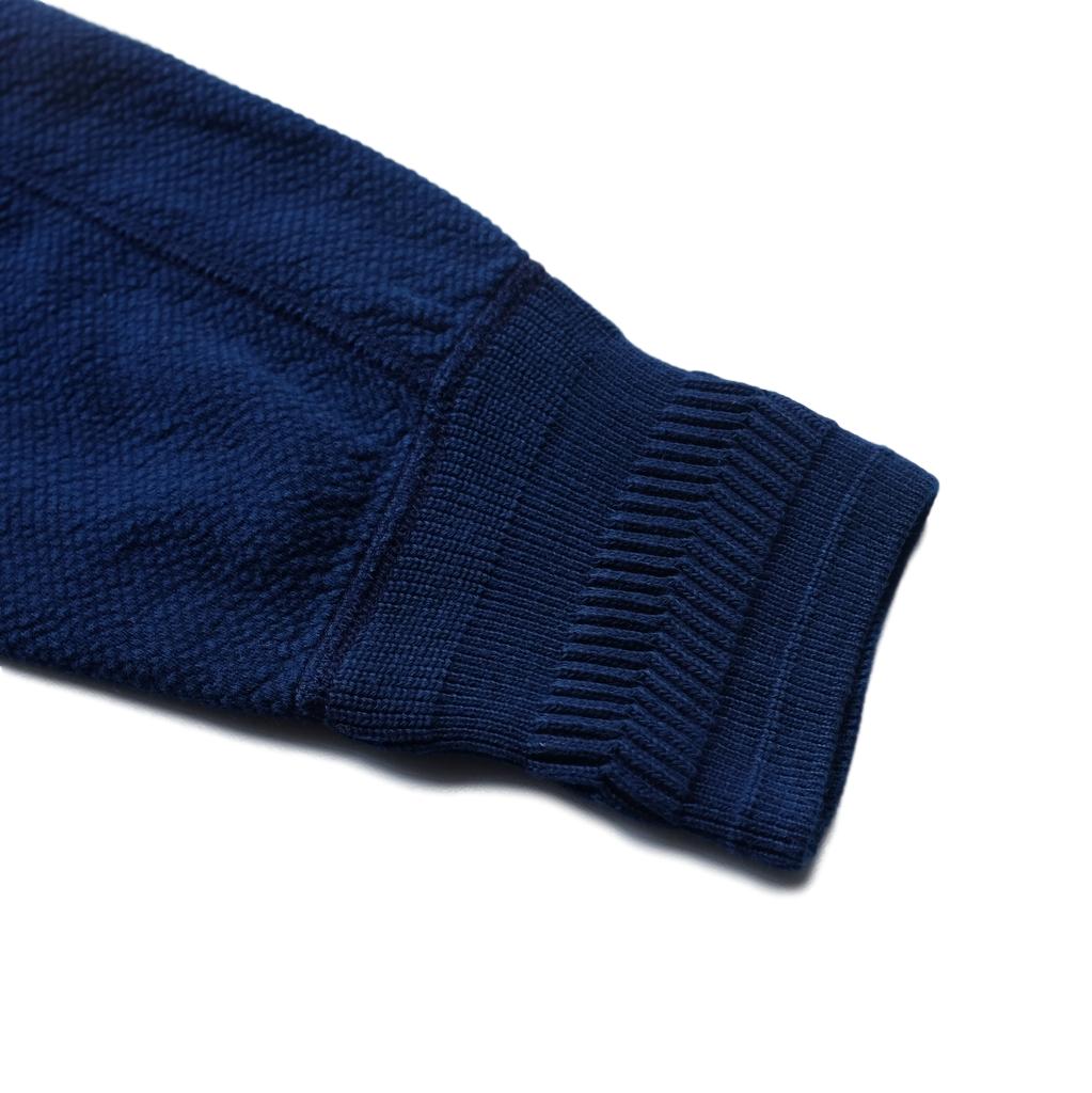 OD+LW Twill Face Indigo Dyed Crewneck L/S Tee