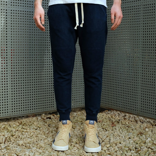 OD+LW Indigo Dyed Latch Pile Military Sweatpants