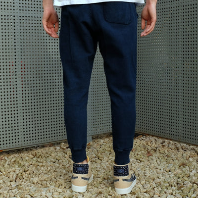 OD+LW Indigo Dyed Latch Pile Military Sweatpants