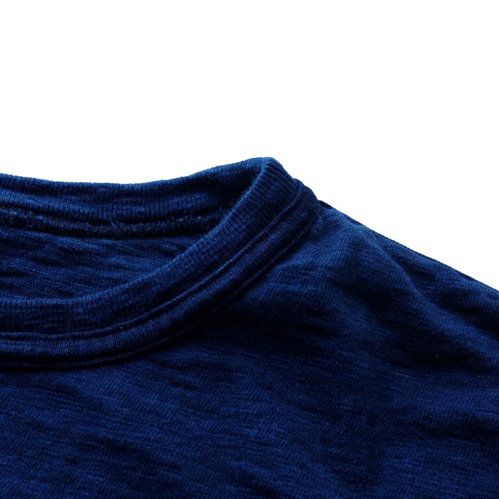 OD+LW Heather Slub Indigo Dyed Crewneck Tee
