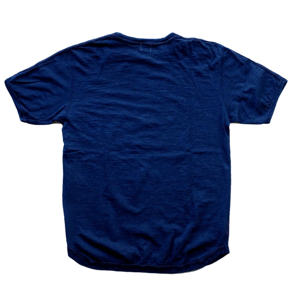 OD+LW Heather Slub Indigo Dyed Crewneck Tee - Okayama Denim