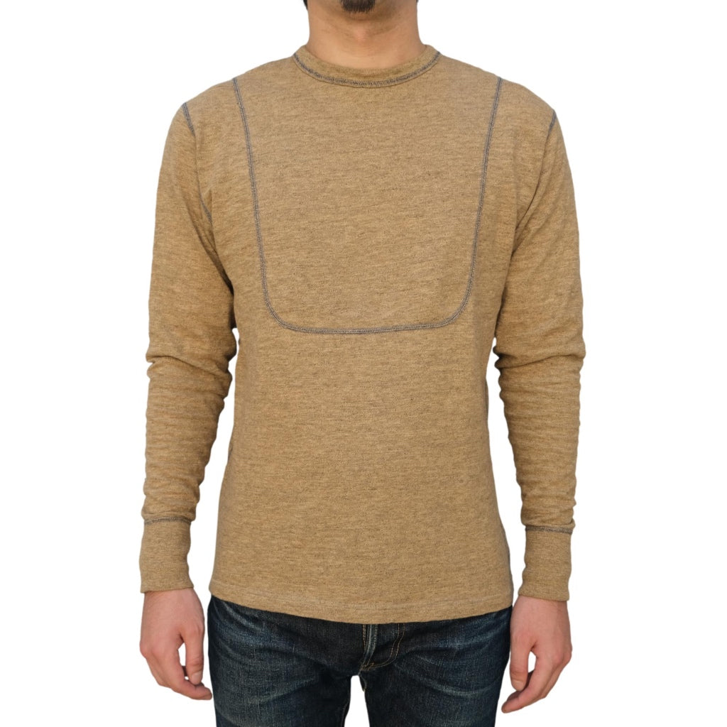 Loop & Weft Heather Slub Knit Crewneck Tees