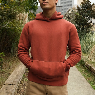 OD+LW "Bengara" Tompkins Knit Hooded Sweatshirt