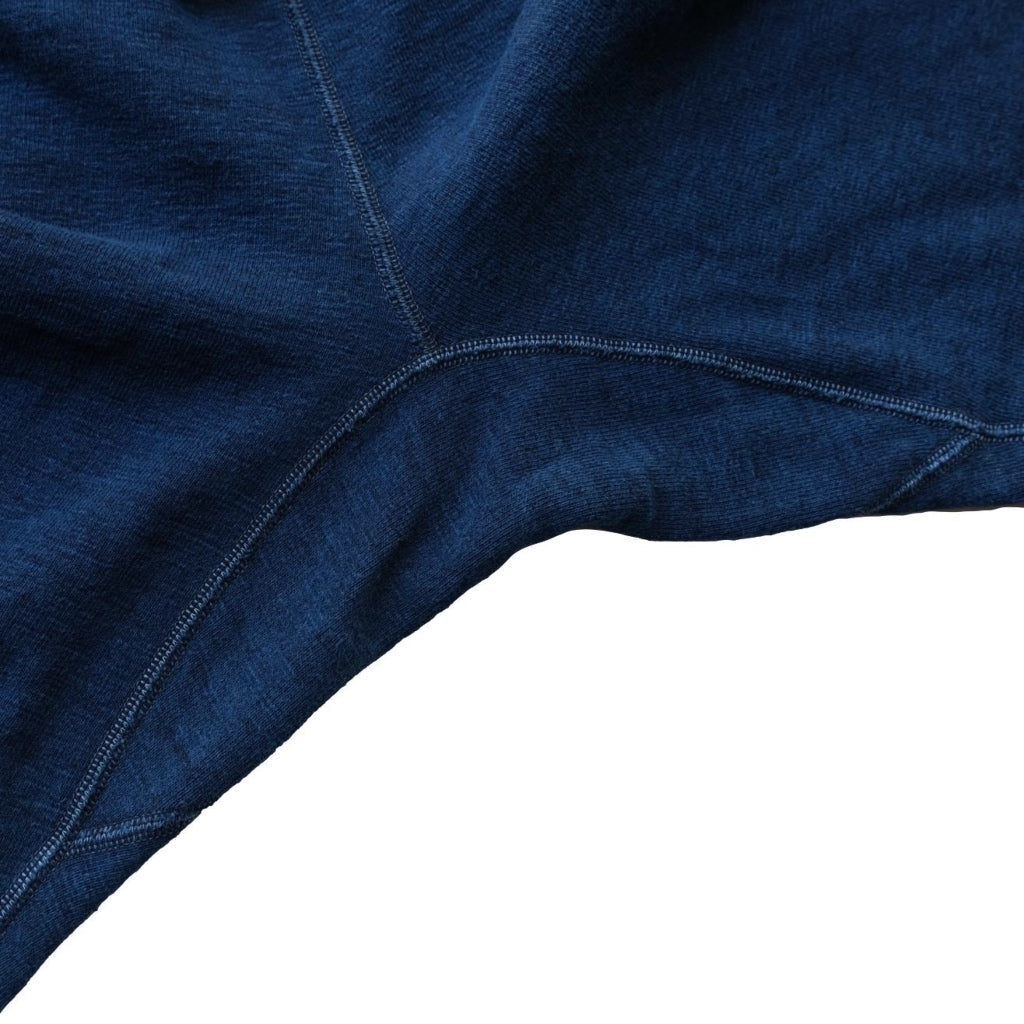 OD+LW Indigo Dyed Heather Slub Fleece Military Sweatpants