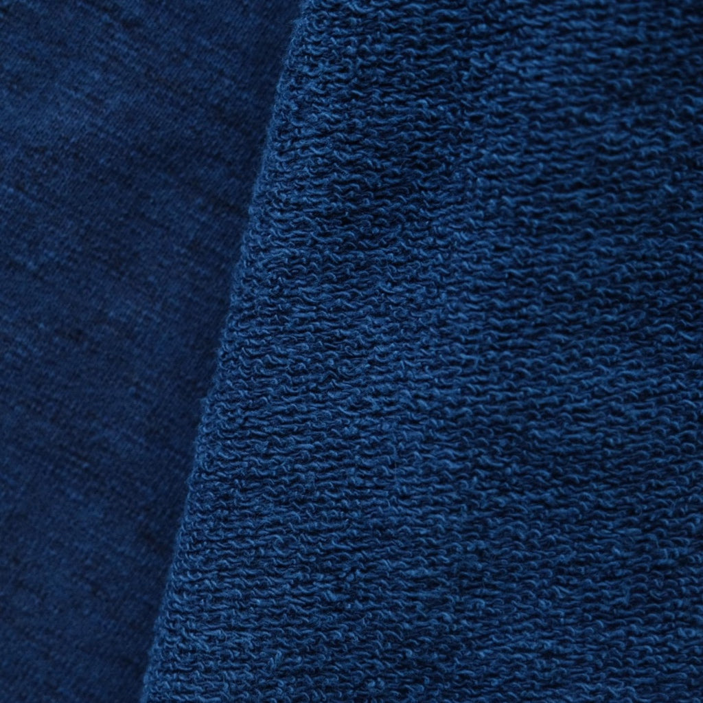 OD+LW Indigo Dyed Heather Slub Fleece Military Sweatpants