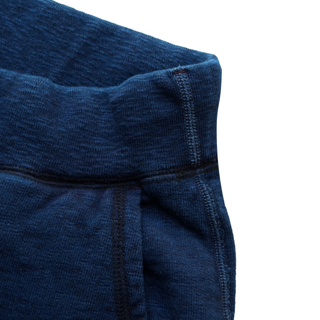 OD+LW Indigo Dyed Heather Slub Fleece Military Sweatpants