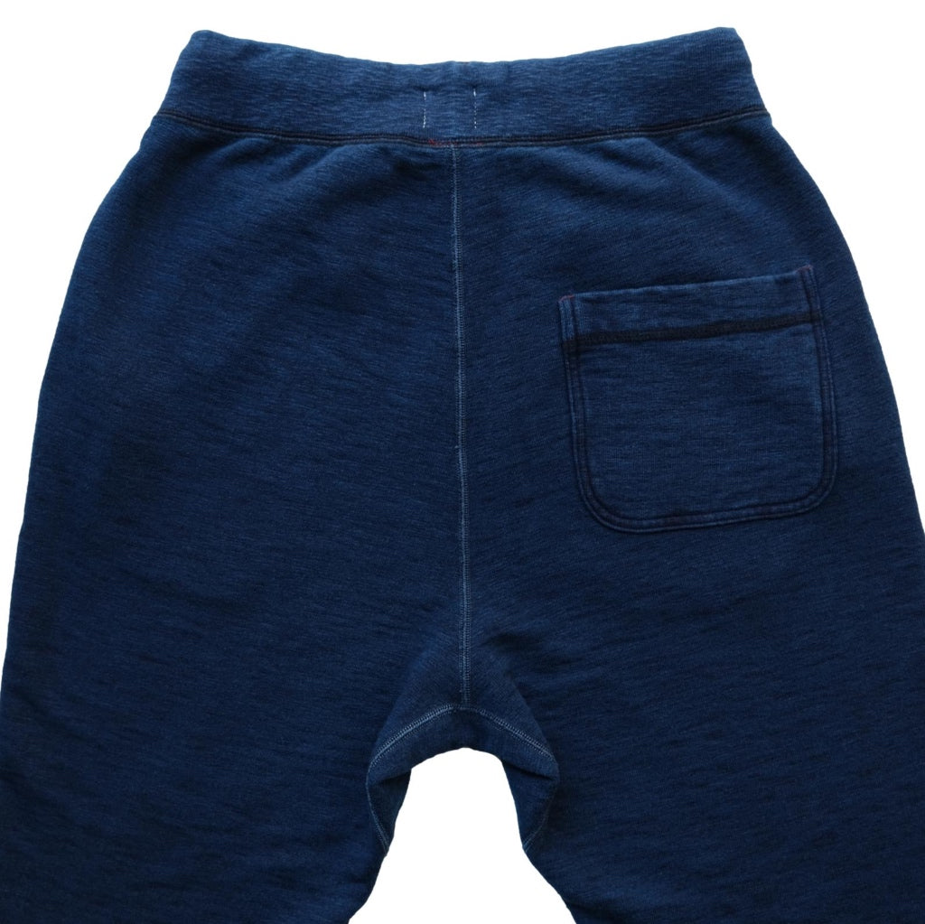 OD+LW Indigo Dyed Heather Slub Fleece Military Sweatpants