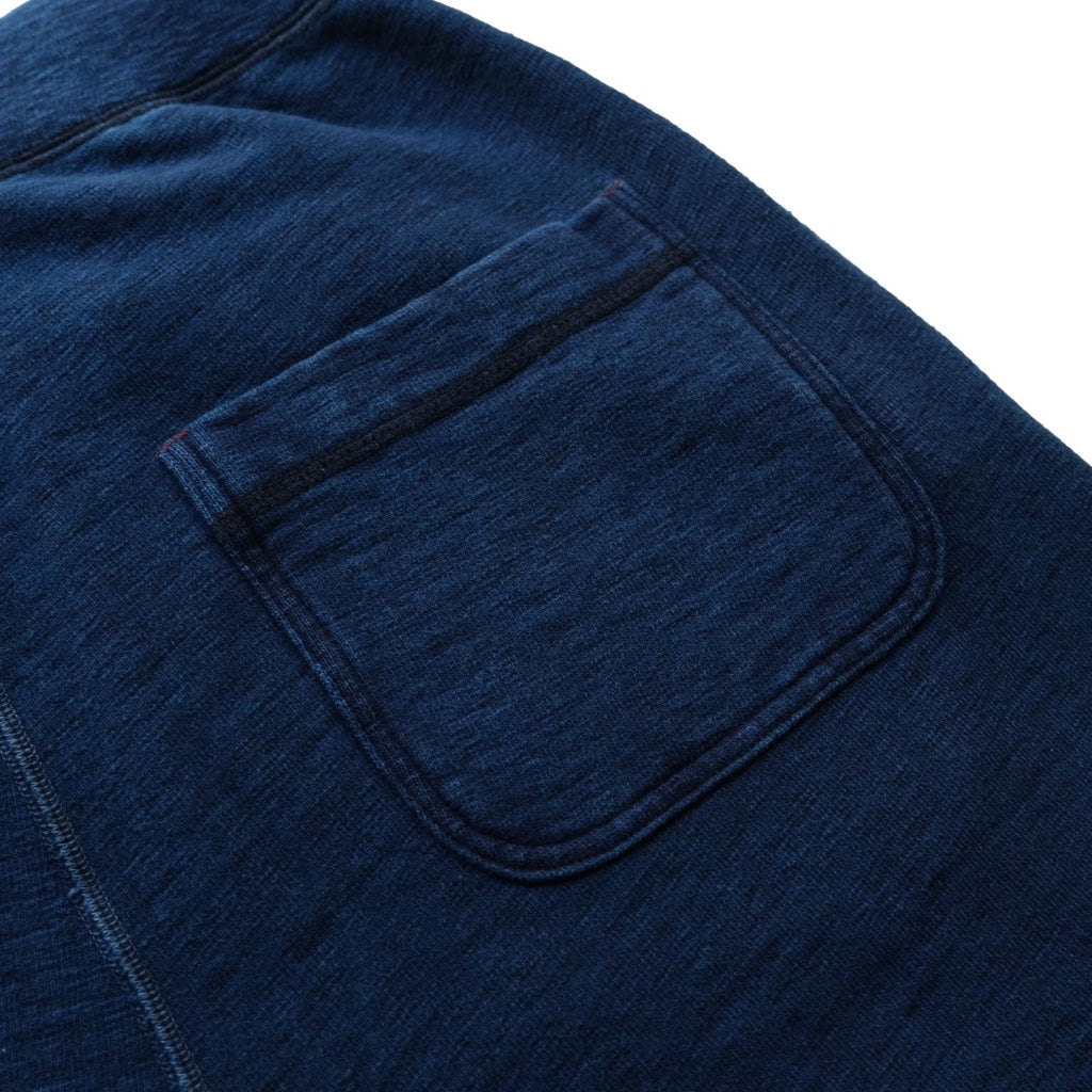 OD+LW Indigo Dyed Heather Slub Fleece Military Sweatpants