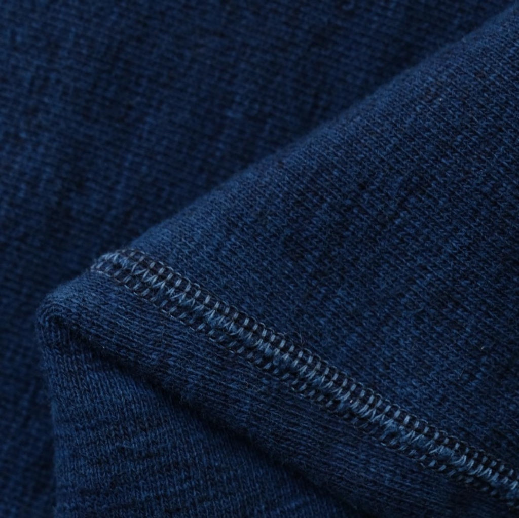 OD+LW Indigo Dyed Heather Slub Fleece Military Sweatpants