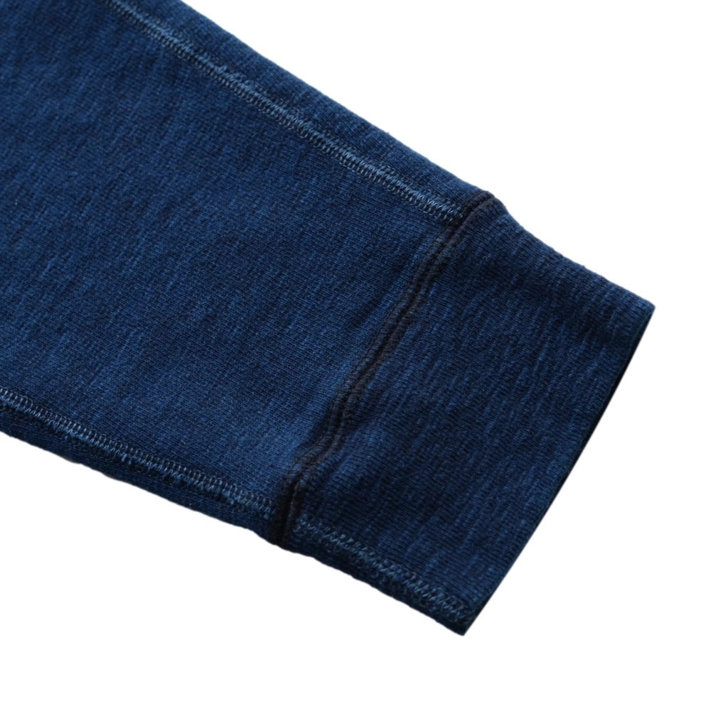 OD+LW Indigo Dyed Heather Slub Fleece Military Sweatpants