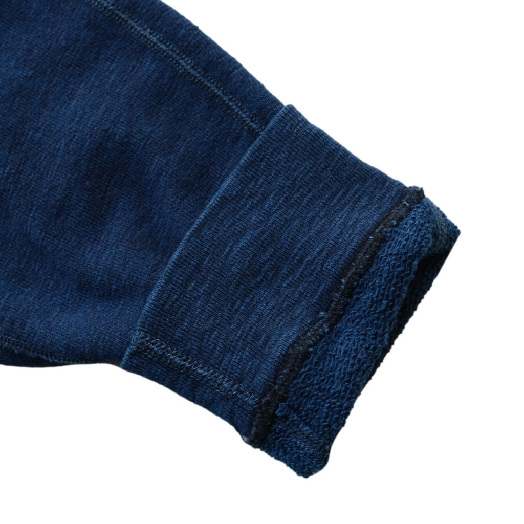 OD+LW Indigo Dyed Heather Slub Fleece Military Sweatpants