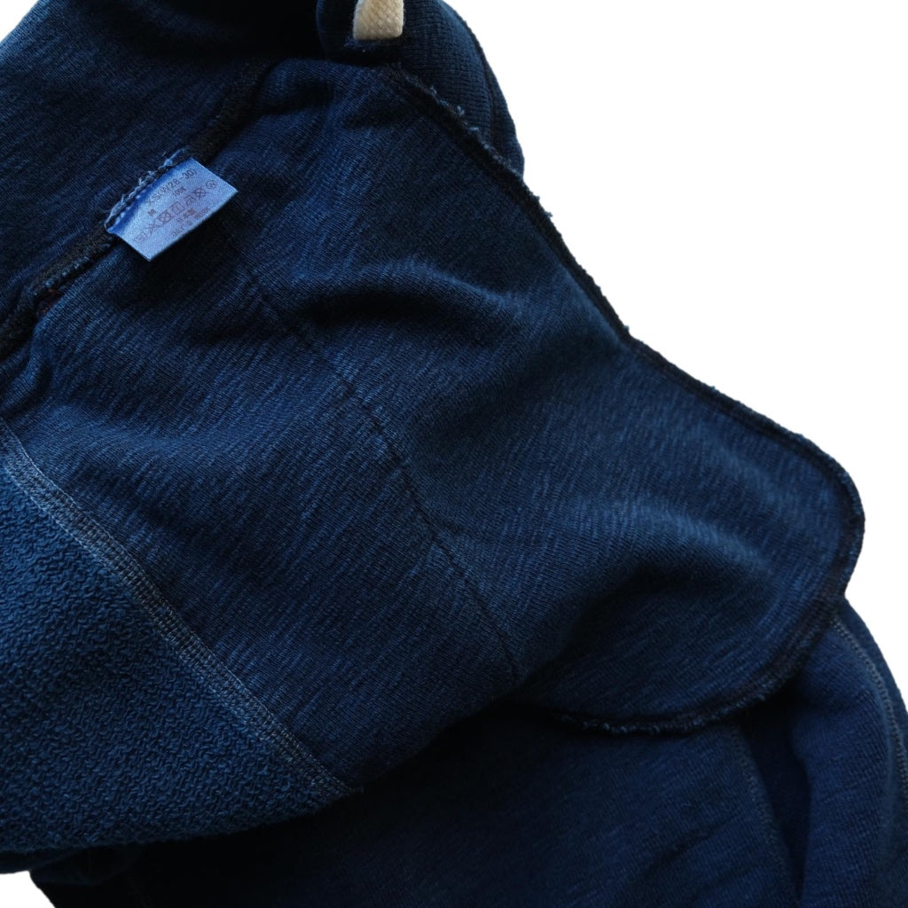 OD+LW Indigo Dyed Heather Slub Fleece Military Sweatpants