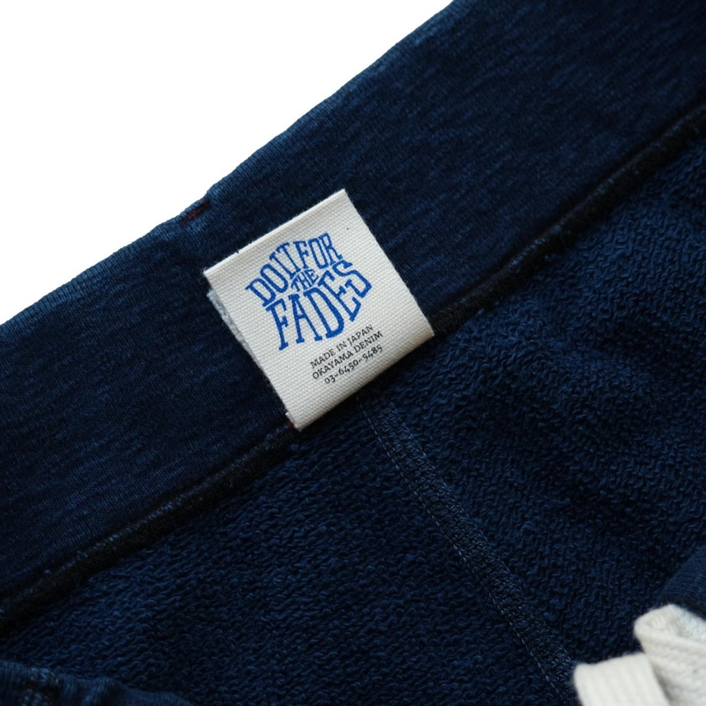 OD+LW Indigo Dyed Heather Slub Fleece Military Sweatpants