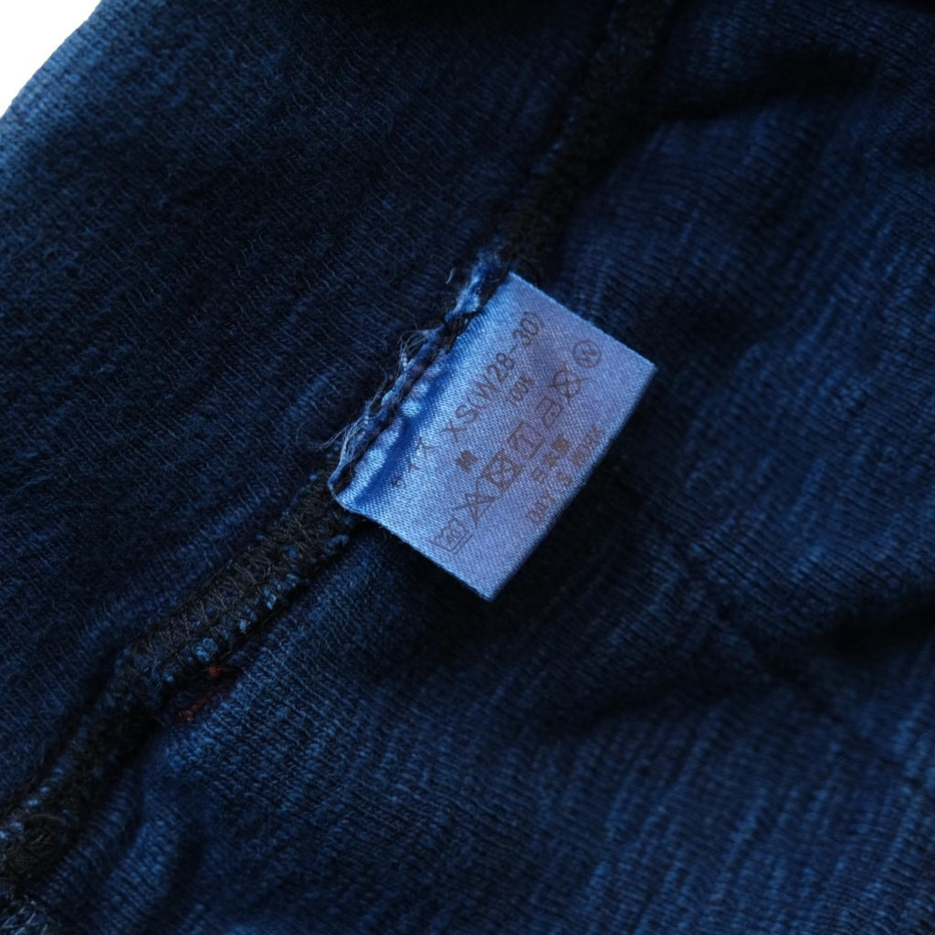 OD+LW Indigo Dyed Heather Slub Fleece Military Sweatpants
