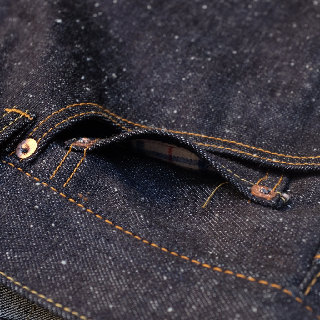 OD+MJ 15.7oz. "Frost" Nep Selvedge Jeans (Narrow Tapered) - Okayama Denim Jeans - Selvedge