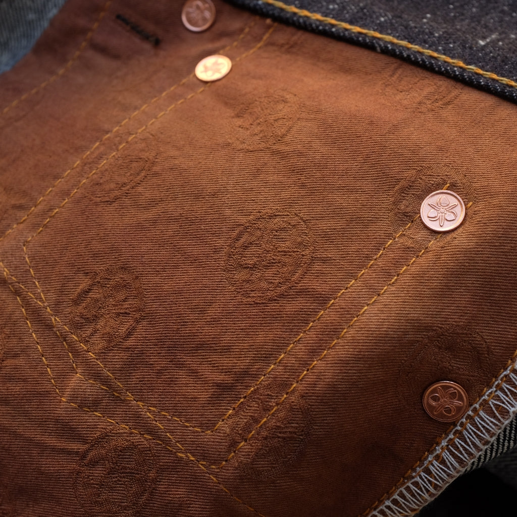 OD+MJ 15.7oz. "Frost" Nep Selvedge Jeans (Narrow Tapered) - Okayama Denim Jeans - Selvedge