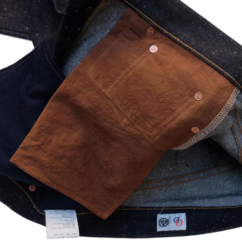 OD+MJ 15.7oz. "Frost" Nep Selvedge Jeans (Slim Straight) - Okayama Denim Jeans - Selvedge