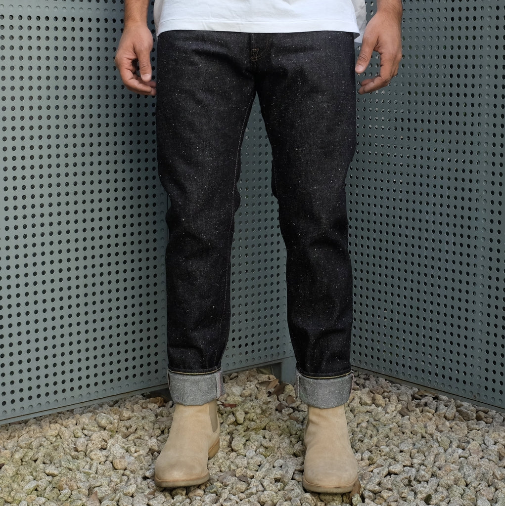 OD+MJ 15.7oz. "Frost" Nep Selvedge Jeans (Narrow Tapered) - Okayama Denim Jeans - Selvedge
