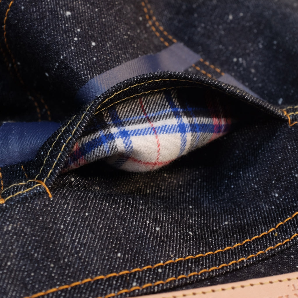 OD+MJ 15.7oz. "Frost" Nep Selvedge Jeans (Slim Straight) - Okayama Denim Jeans - Selvedge