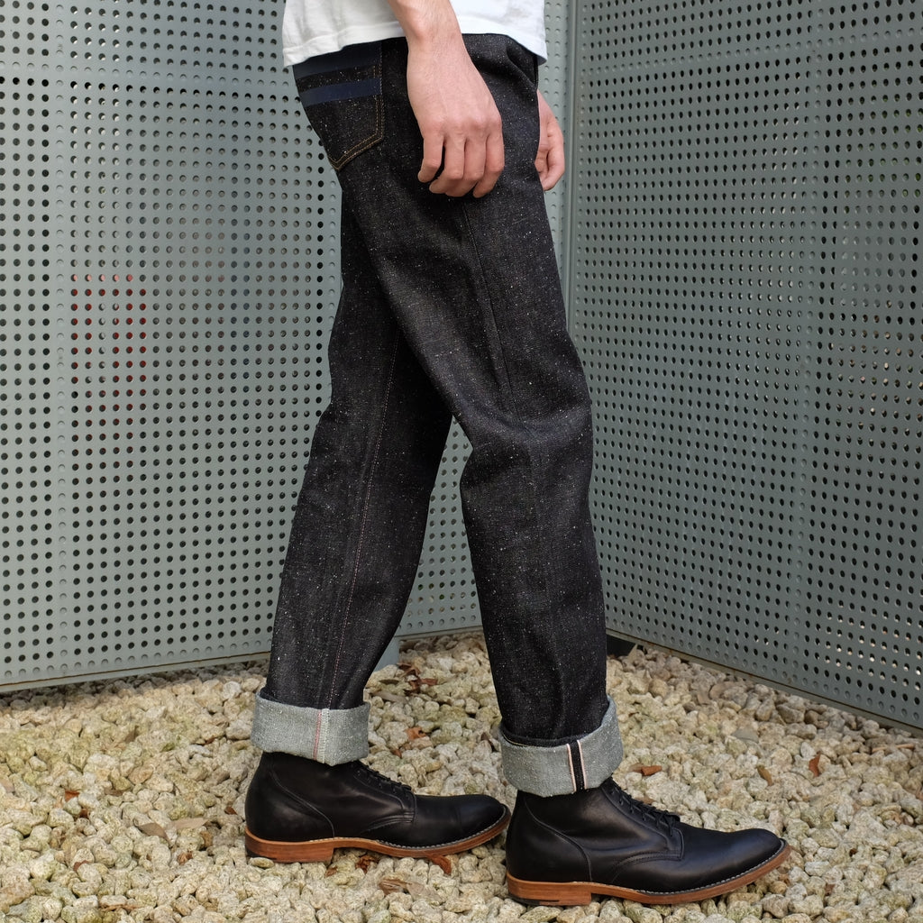OD+MJ 15.7oz. "Frost" Nep Selvedge Jeans (Slim Straight) - Okayama Denim Jeans - Selvedge